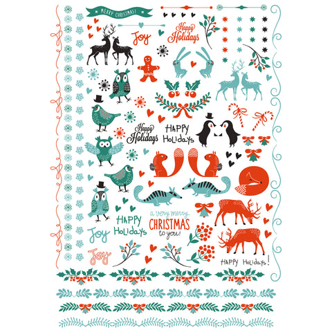 Limited edition Christmas sheet now $7.50 per sheet